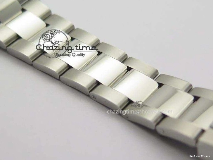 0414 Fashionable Milgauss 116400 GV JF 1:1 Green Sapphire Blue Dial On SS Bracelet A2824 V 3950